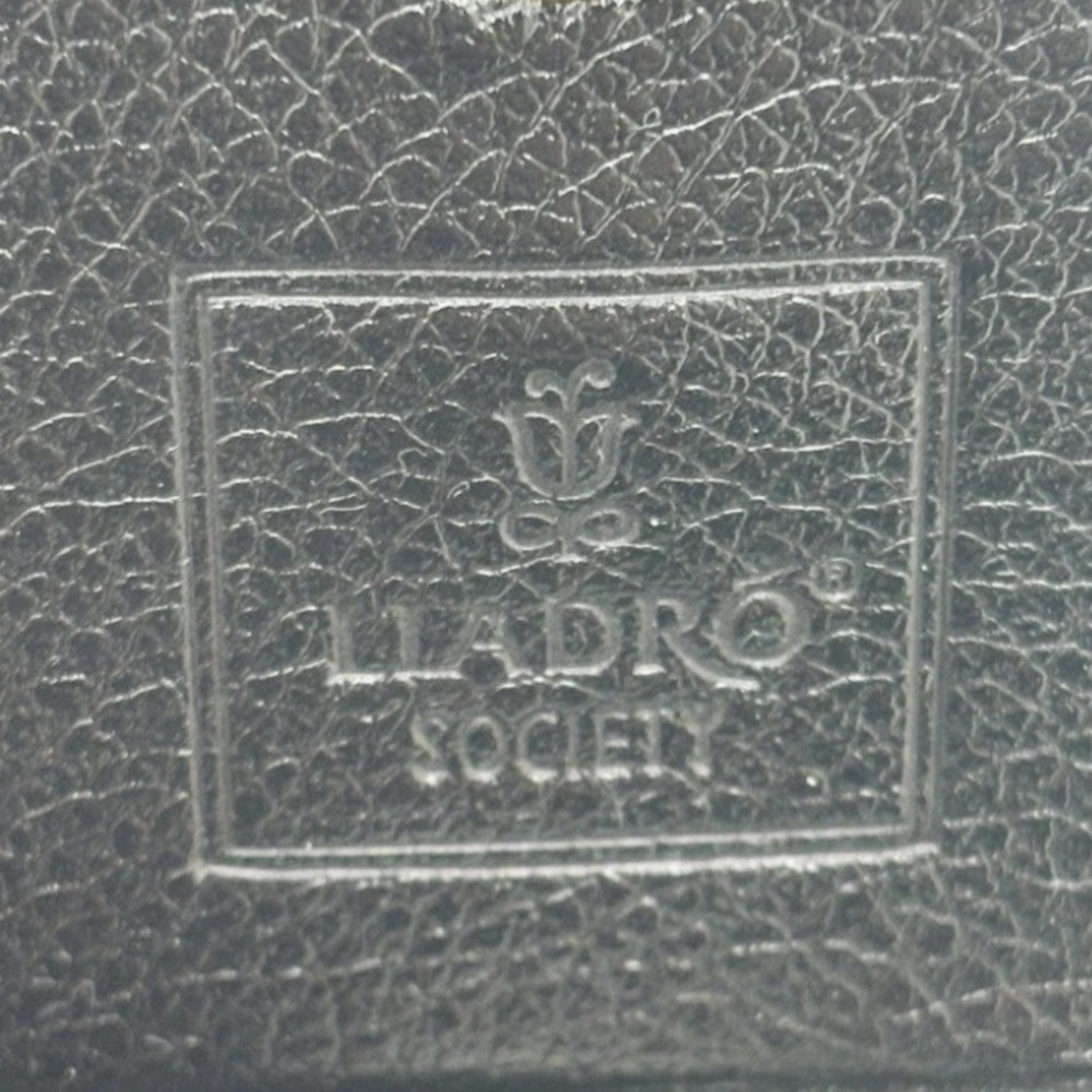 Vtg. Lladro Society Collector Leather Coin Purse & Key Chain W/ Dust Cover~New - Picture 5 of 9